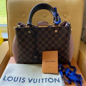 Authentic Louis Vuitton Brittany Magnolia Damier